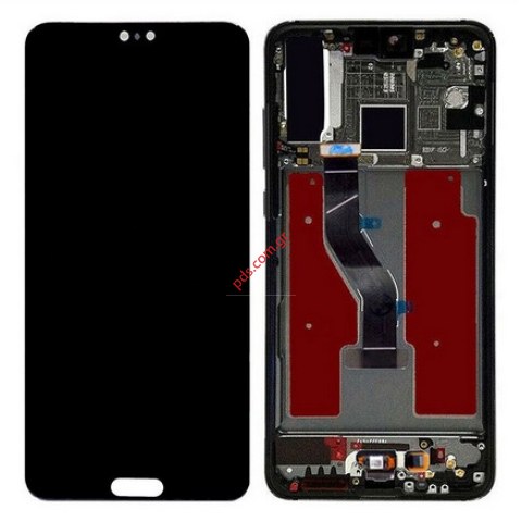 Set LCD Huawei P20 Pro (CLT-L29) OEM Black FRAME Display OLED Touch screen digitizer (ME ΠΛΑΙΣΙΟ)  Set LCD Huawei P20 Pro (CLT-L29) OEM Black FRAME Display OLED Touch screen digitizer (ME ΠΛΑΙΣΙΟ)
