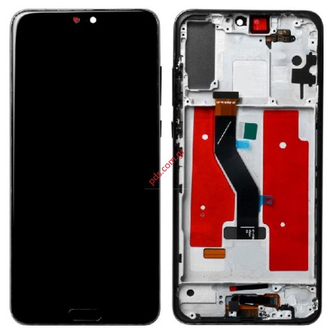 Οθόνη σετ Huawei P20 Pro (CLT-L29) OEM Black FRAME Display TFT + Touch screen digitizer (ME ΠΛΑΙΣΙΟ)  Οθόνη σετ Huawei P20 Pro (CLT-L29) OEM Black FRAME Display TFT + Touch screen digitizer (ME ΠΛΑΙΣΙΟ)