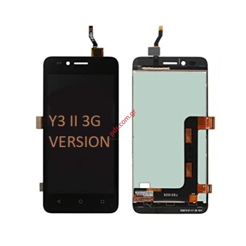 Set LCD Huawei y3ii 3G Black (LUA-U22) OEM Display + Touch screen digitizer Unit