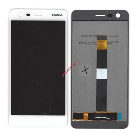 Set LCD Nokia 2 (2017) TA-1029 white Display + Touch screen with Digitizer Set LCD Nokia 2 (2017) TA-1029 white Display + Touch screen with Digitizer