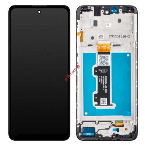 Set LCD Motorola E40 (XT-2158) E30 Black Display OEM Touch screen with digitizer W/Frame BOX 