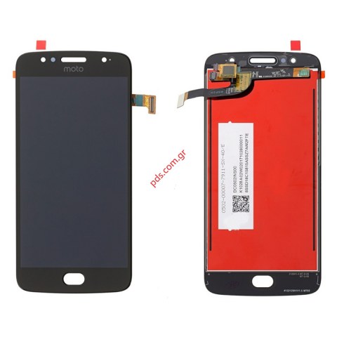 Display set LCD (OEM) Black Motorola G5s XT1703 Lenovo Touch screen digitizer