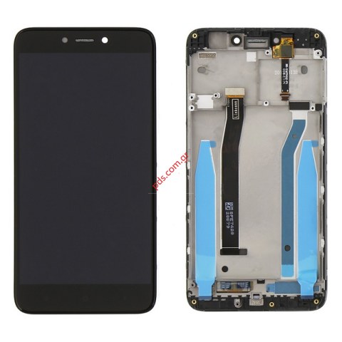 Οθόνη σετ LCD (OEM) Black Xiaomi Redmi 4X 5 inch W/Frame σε μαύρο χρώμα  Οθόνη σετ LCD (OEM) Black Xiaomi Redmi 4X 5 inch W/Frame σε μαύρο χρώμα