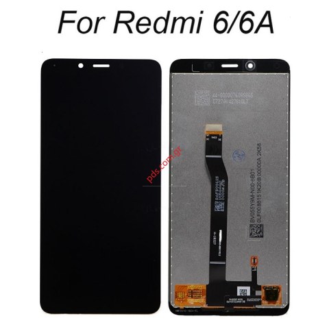Οθόνη σετ LCD (OEM) Black Xiaomi Redmi 6/6A σε μαύρο χρώμα (Display with touch screen and digitizer) Οθόνη σετ LCD (OEM) Black Xiaomi Redmi 6/6A σε μαύρο χρώμα (Display with touch screen and digitizer)