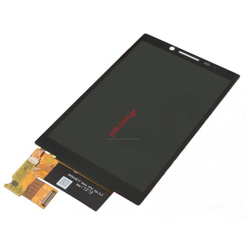 Οθόνη σετ LCD OEM BlackBerry KEY 2 (BBF100-4) SHORT FLEX CABLE Black Display NO Frame Touch screen digitizer