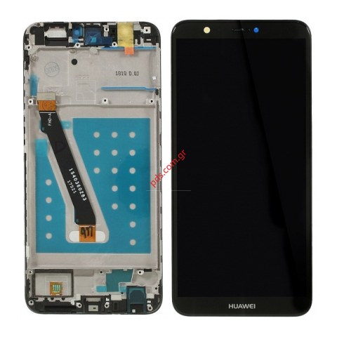 Set LCD (OEM) Huawei P SMART (FIG-LX1) Black with front frame display touch screen digitizer Set LCD (OEM) Huawei P SMART (FIG-LX1) Black with front frame display touch screen digitizer
