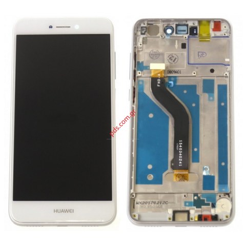 Complete set LCD (OEM) Huawei P9 Lite (2017) White w/Frame   Complete set LCD (OEM) Huawei P9 Lite (2017) White w/Frame