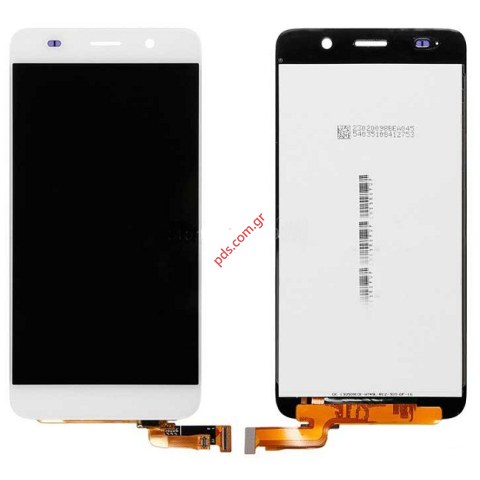 Set LCD (OEM) Huawei Y6 Honor (4A in China) White with Frame front cover touch screen digitizer
