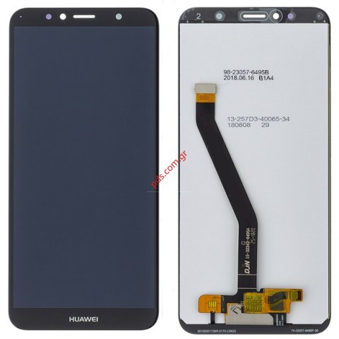 Οθόνη σετ LCD (OEM) Huawei Y6 PRIME (2018) ATU-L31 Black σε μαύρο χρώμα NO FRAME