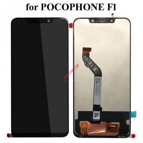 Οθόνη σετ LCD (OEM) Xiaomi Pocophone F1 M1805E10A Black (Display + Touchscreen digitizer) σε μαύρο χρώμα NO/FRAME Οθόνη σετ LCD (OEM) Xiaomi Pocophone F1 M1805E10A Black (Display + Touchscreen digitizer) σε μαύρο χρώμα NO/FRAME