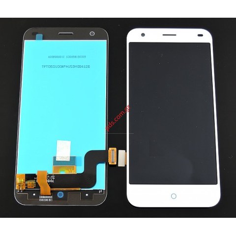 Οθόνη σετ LCD (OEM) ZTE Blade 6 Plus White με την αφή Digitazer και την οθόνη Display σε λευκό χρώμα Οθόνη σετ LCD (OEM) ZTE Blade 6 Plus White με την αφή Digitazer και την οθόνη Display σε λευκό χρώμα