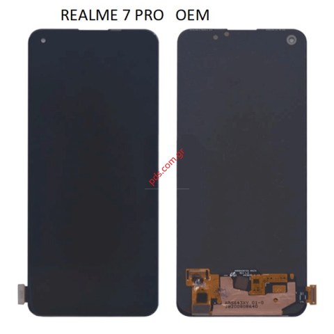 Οθόνη σετ LCD RealMe 7 Pro (RMX-2170) OEM DISPLAY AMOLED NO FRAME Black