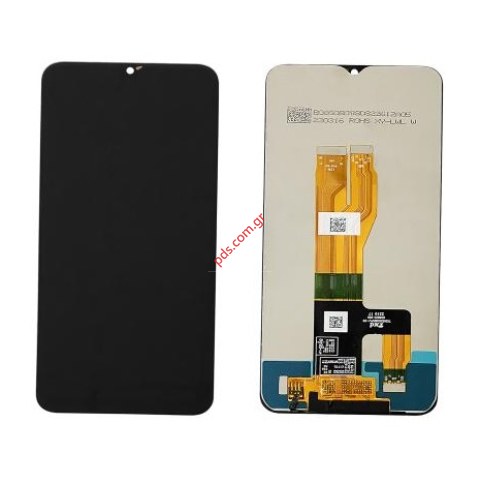 Οθόνη σετ LCD Realme C30 (RMX3581) Touch screen Digitizer Black Bulk 