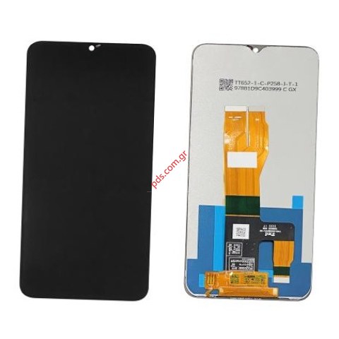 Οθόνη σετ LCD Realme C30 (RMX3623) 2022 Touch screen Digitizer Black Bulk 