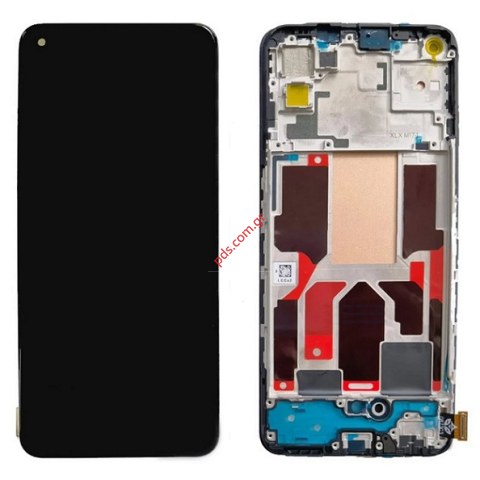 Οθόνη σετ LCD Realme GT Master 5G (RMX-3363) 2021 OLED Black with frame Bulk Συμβατή COMPATIBLE HIGH QUALITY (ΕΞΑΝΤΛΗΘΗΚΑΝ)