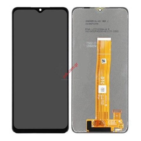 Οθόνη σετ LCD Samsung A125 Galaxy A12 2020 Black (ORIGINAL NO/FRAME) FLEX C-DOT Box