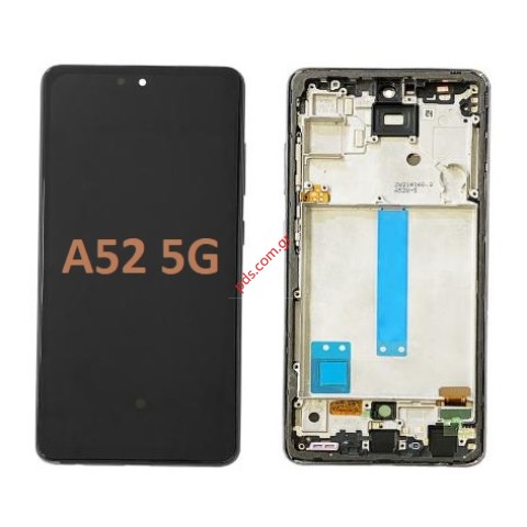 Οθόνη set LCD Samsung Galaxy A52 5G A526 OLED O/S Black LCD Display + Touchscreen + Frame Bulk Οθόνη set LCD Samsung Galaxy A52 5G A526 OLED O/S Black LCD Display + Touchscreen + Frame Bulk