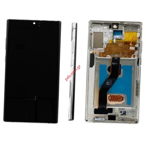 Set LCD  Samsung N975 Galaxy NOTE 10+ White DISPLAY SOFT OLED W/Frame Touch screen Digitizer Box Set LCD  Samsung N975 Galaxy NOTE 10+ White DISPLAY SOFT OLED W/Frame Touch screen Digitizer Box