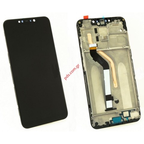 Οθόνη σετ LCD Xiaomi Pocophone F1 Refurbished (Frame+ Display + Touchscreen digitizer) με πλαίσιο σε μαύρο χρώμα Οθόνη σετ LCD Xiaomi Pocophone F1 Refurbished (Frame+ Display + Touchscreen digitizer) με πλαίσιο σε μαύρο χρώμα