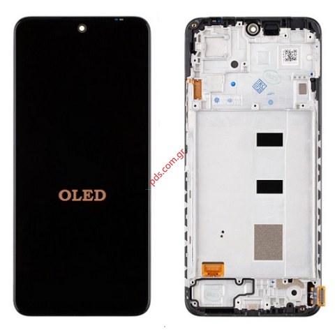 Οθόνη σετ LCD Xiaomi Redmi Note 12 4G (23021RAAEG) 2023 Black OEM Display OLED Touch screen with digitizer & frame Bulk Οθόνη σετ LCD Xiaomi Redmi Note 12 4G (23021RAAEG) 2023 Black OEM Display OLED Touch screen with digitizer & frame Bulk