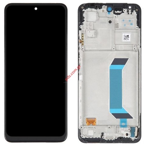 Οθόνη σετ LCD Xiaomi Redmi Note 12 5G (22111317I) GLOBAL 2023 Black ΟΕΜ Display Touch screen with digitizer & frame Bulk Οθόνη σετ LCD Xiaomi Redmi Note 12 5G (22111317I) GLOBAL 2023 Black ΟΕΜ Display Touch screen with digitizer & frame Bulk