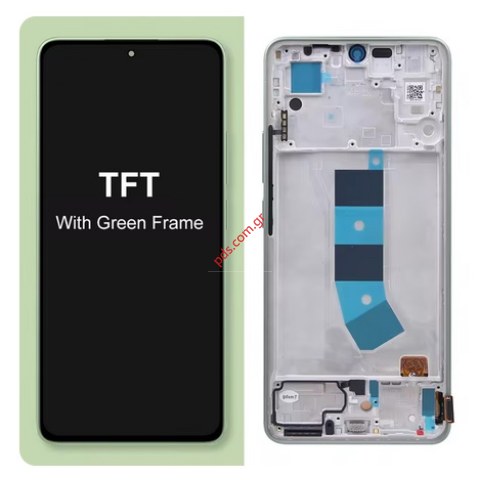 Οθόνη σετ LCD Xiaomi Redmi Note 13 4G (23129RAA4G) 2024 Green Display TFT Touch screen with digitizer W/Frame Bulk Οθόνη σετ LCD Xiaomi Redmi Note 13 4G (23129RAA4G) 2024 Green Display TFT Touch screen with digitizer W/Frame Bulk