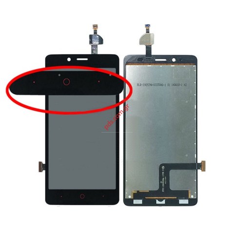Set LCD ZTE Blade V220 Black (Display+Touch digitizer) Version Home Button RED Set LCD ZTE Blade V220 Black (Display+Touch digitizer) Version Home Button RED