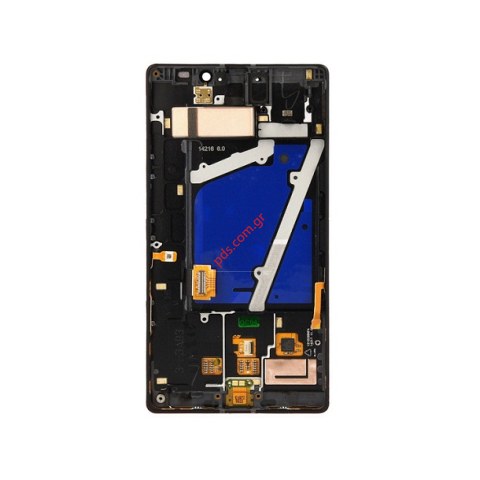 Front cover Nokia Lumia 930 Black OEM Display AMOLED Frame with touch screen digitizer Bulk Front cover Nokia Lumia 930 Black OEM Display AMOLED Frame with touch screen digitizer Bulk
