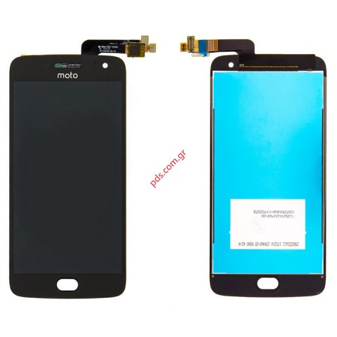 Display set (OEM) Black Motorola G5 Plus XT1684 Touch screen with digitizer