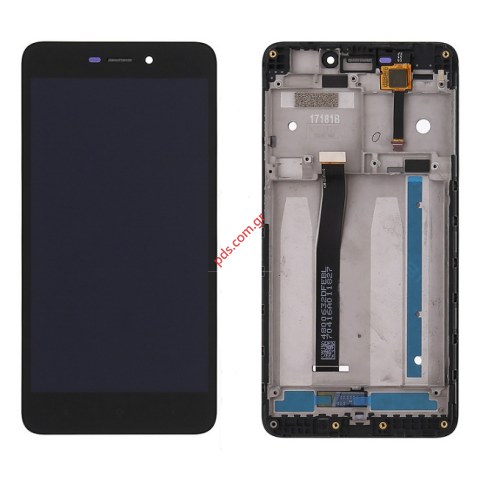 Οθόνη σετ (OEM) Black Xiaomi Redmi 4A (Front Cover with Display + Touch Unit screen digitizer) σε μαύρο χρώμα Οθόνη σετ (OEM) Black Xiaomi Redmi 4A (Front Cover with Display + Touch Unit screen digitizer) σε μαύρο χρώμα