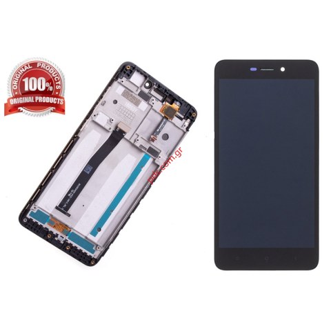 Οθόνη σετ (OEM) Black Xiaomi Redmi 4A (Front Cover with Display + Touch Unit screen digitizer) σε μαύρο χρώμα Οθόνη σετ (OEM) Black Xiaomi Redmi 4A (Front Cover with Display + Touch Unit screen digitizer) σε μαύρο χρώμα