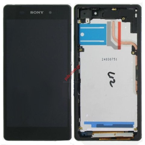 Complete set (OEM/CHINA) Sony Xperia Z2 D6503 Black Frame front cover with touch screen digitizer and display Complete set (OEM/CHINA) Sony Xperia Z2 D6503 Black Frame front cover with touch screen digitizer and display