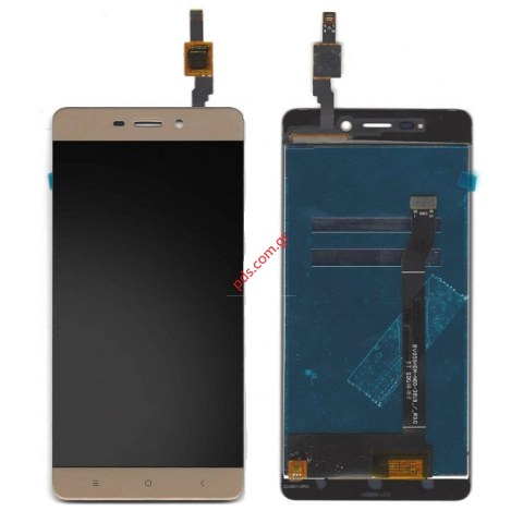Οθόνη σετ (OEM) Gold Xiaomi Redmi 4 Χρυσαφί Display touch screen digitizer & Μηχανισμός Αφής (Διάσταση:138mm)  Οθόνη σετ (OEM) Gold Xiaomi Redmi 4 Χρυσαφί Display touch screen digitizer & Μηχανισμός Αφής (Διάσταση:138mm)
