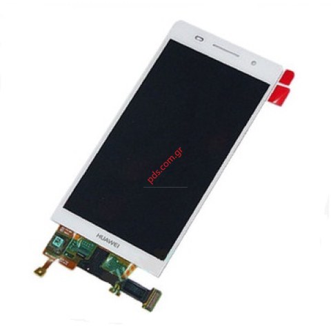 LCD set (OEM) Huawei Ascend P6 Display with Touch digitizer White .