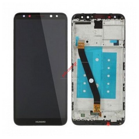 Οθόνη σετ (OEM) Huawei Mate 10 Lite (RNE-L21) Black Blue για το μαύρο χρώμα  Front Cover + Display + Touch Unit (WITH FRAME) Οθόνη σετ (OEM) Huawei Mate 10 Lite (RNE-L21) Black Blue για το μαύρο χρώμα  Front Cover + Display + Touch Unit (WITH FRAME)