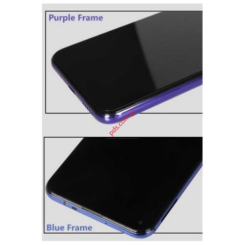 Οθόνη σετ OEM Huawei Nova 5T (YAL-L21) Purple για το Μωβ χρώμα Front Cover + Display + Touch Unit (WITH FRAME) NO BATTERY