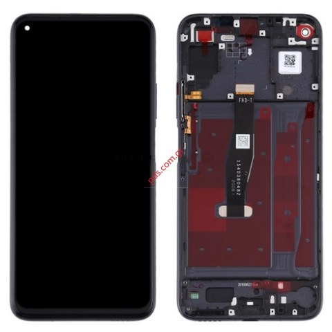 Set LCD (OEM) Huawei Nova 5T (YAL-L21) Black Front Cover + Display + Touch Unit White (WITH FRAME) Set LCD (OEM) Huawei Nova 5T (YAL-L21) Black Front Cover + Display + Touch Unit White (WITH FRAME)