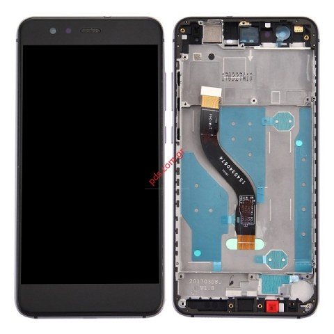 Set LCD (OEM) Huawei P10 Lite (WAS-LX1) Black Display with frame touch with digitizer. Set LCD (OEM) Huawei P10 Lite (WAS-LX1) Black Display with frame touch with digitizer.