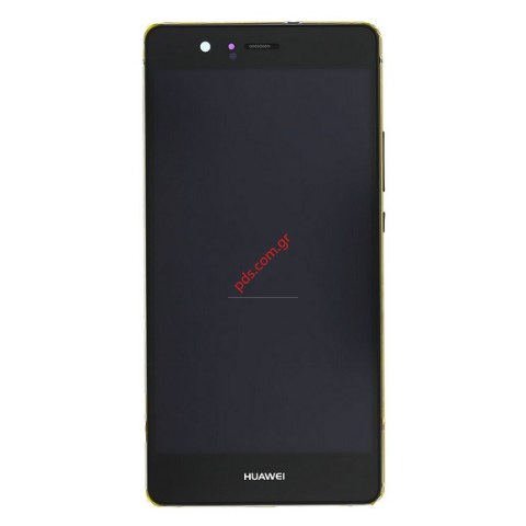 Οθόνη σετ (OEM) Huawei P9 Lite Black (VNS-L21) Front cover with Touch screen digitizer and Display 
