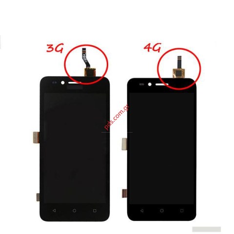 Display set (OEM) Huawei Y3 II (LUA-L21) Black 4G (LCD + Touch Unit 4G version)