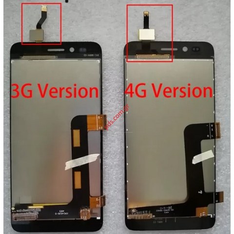 Display set (OEM) Huawei Y3 II (LUA-L21) Black 4G (LCD + Touch Unit 4G version)