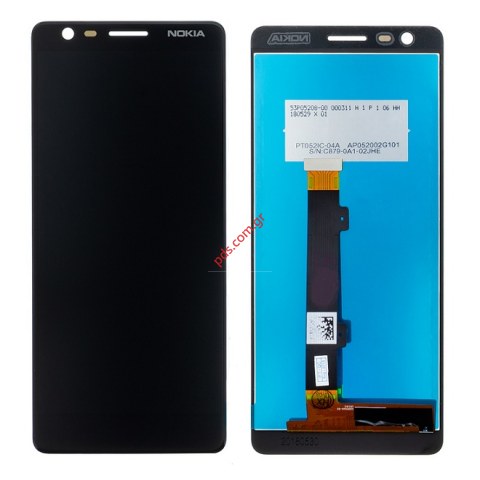 Set LCD (OEM) Black Nokia 3.1 Dual Sim (TA-1063) Display with Touchscreen digitizer. Set LCD (OEM) Black Nokia 3.1 Dual Sim (TA-1063) Display with Touchscreen digitizer.
