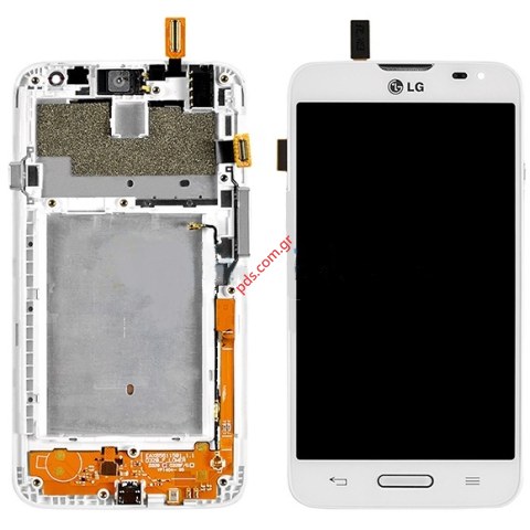 Complete set LCD (OEM) LG D280N L65 White  Complete set LCD (OEM) LG D280N L65 White