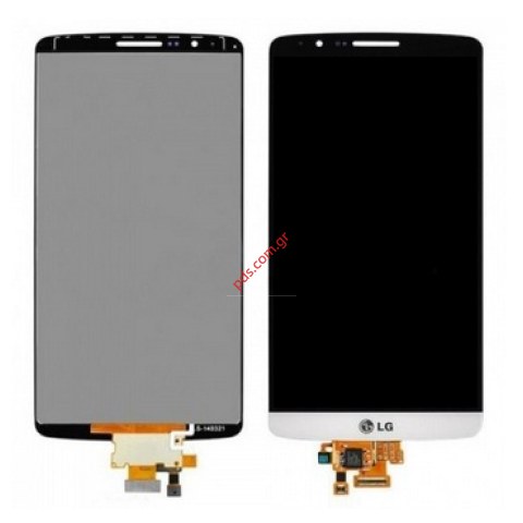 Set (OEM) LG G3 D855 White (NO FRAME) LCD Digitizer + Touch Screen Assembly. Set (OEM) LG G3 D855 White (NO FRAME) LCD Digitizer + Touch Screen Assembly.