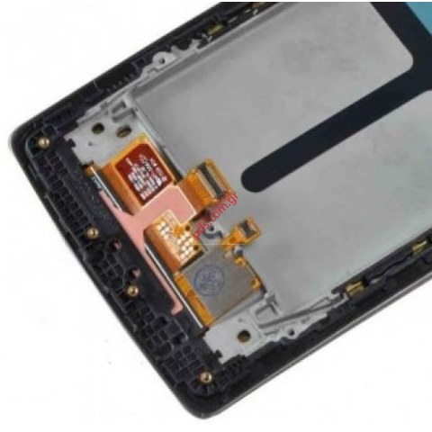 Set LCD display (OEM) display LG H955 G Flex 2 Black with front frame touch screen LCD display).