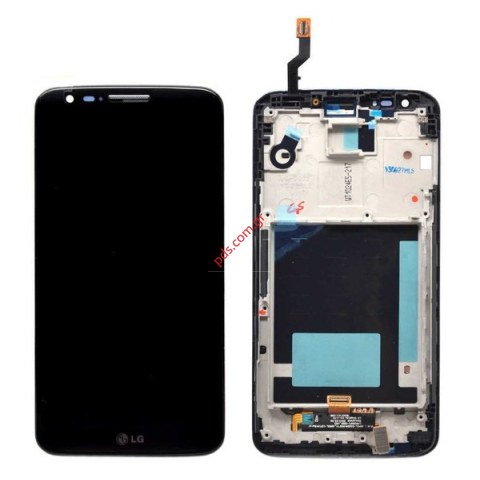 Set LCD (OEM) LG Optimus G2 D802 Red with Frame touch screen digitizer and display lcd  Set LCD (OEM) LG Optimus G2 D802 Red with Frame touch screen digitizer and display lcd