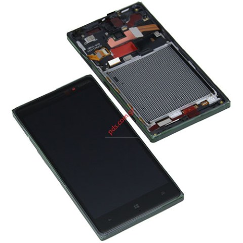 Οθόνη σετ (OEM) με την πρόσοψη Grey Nokia Lumia 830 (RM-984) Display LCD