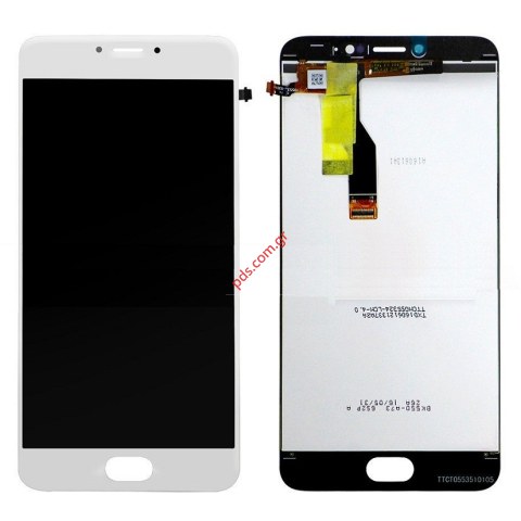 Οθόνη σετ (OEM) Meizu M3 Note (L681H) White σε λευκό χρώμα