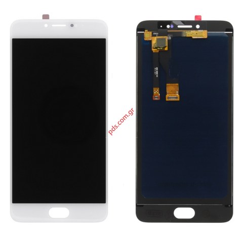 Οθόνη σετ (OEM) Meizu M3 Note (M681H) White σε λευκό χρώμα