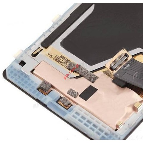 Οθόνη σετ (OEM) Nokia Lumia 1020 σε μαύρο χρώμα.